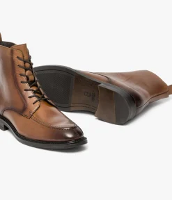 Discount BOOTS MATIS COGNAC Homme Boots