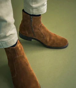Outlet BOOTS ODYSS TABAC Homme Chelsea Boots|Boots