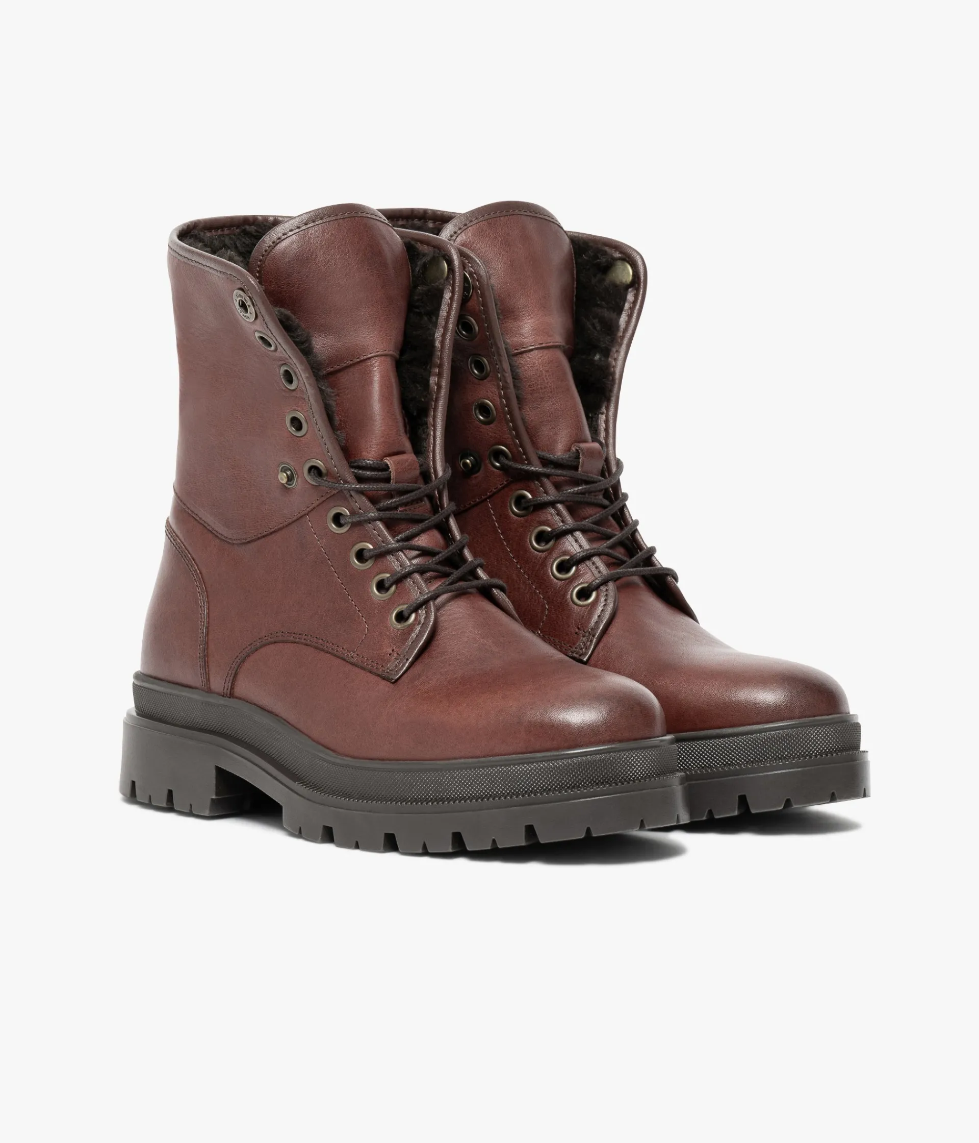 Clearance BOOTS SACHA COGNAC Femme Boots & Bottines