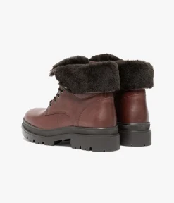 Clearance BOOTS SACHA COGNAC Femme Boots & Bottines