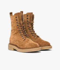 Discount BOOTS SAMARA COGNAC Femme Boots & Bottines