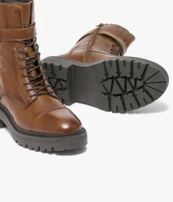 BOOTS SAMMIE COGNAC Femme Boots & Bottines