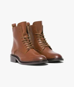Outlet BOOTS SANTIAGO COGNAC Femme Boots & Bottines