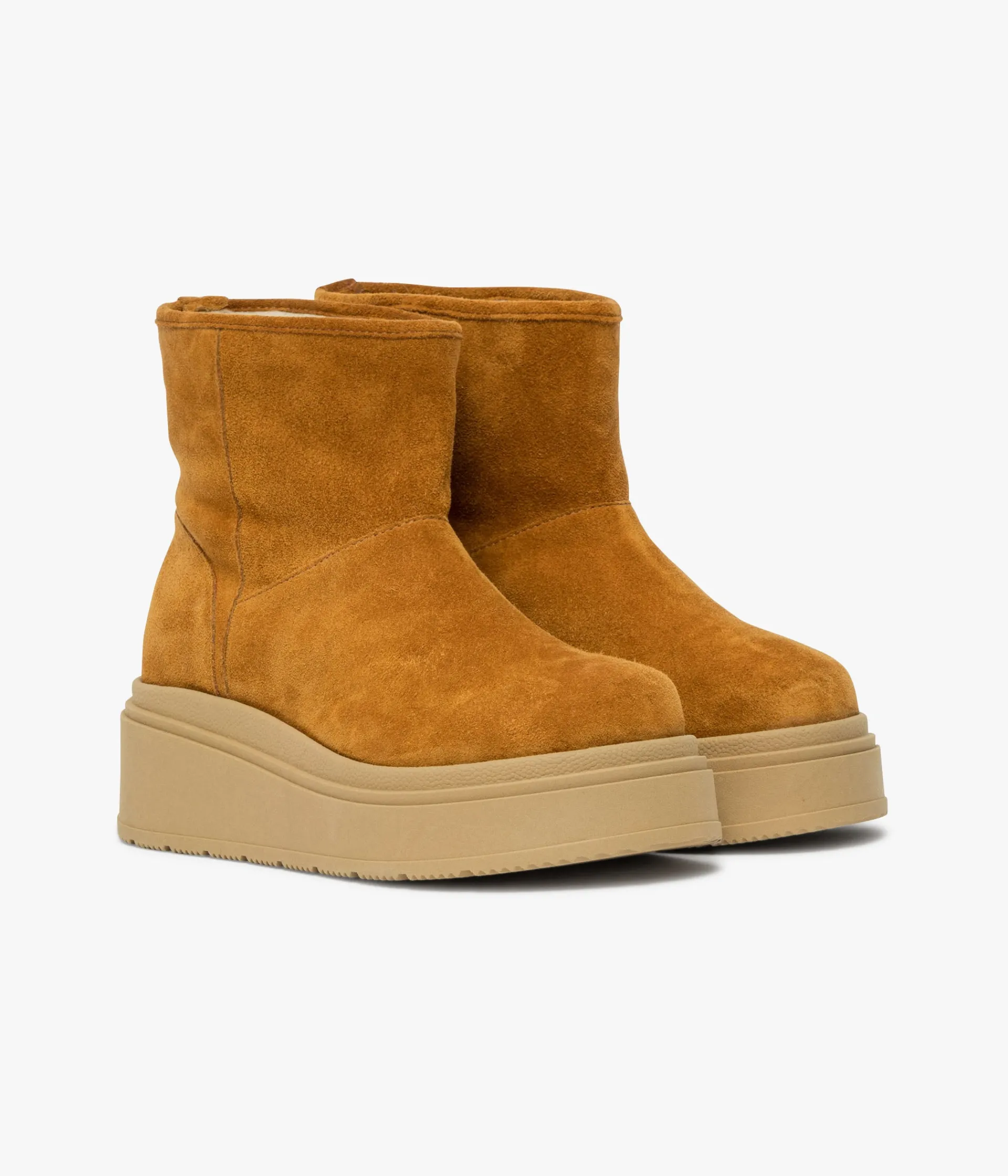 Discount BOOTS SHIRLEY COGNAC Femme Boots & Bottines