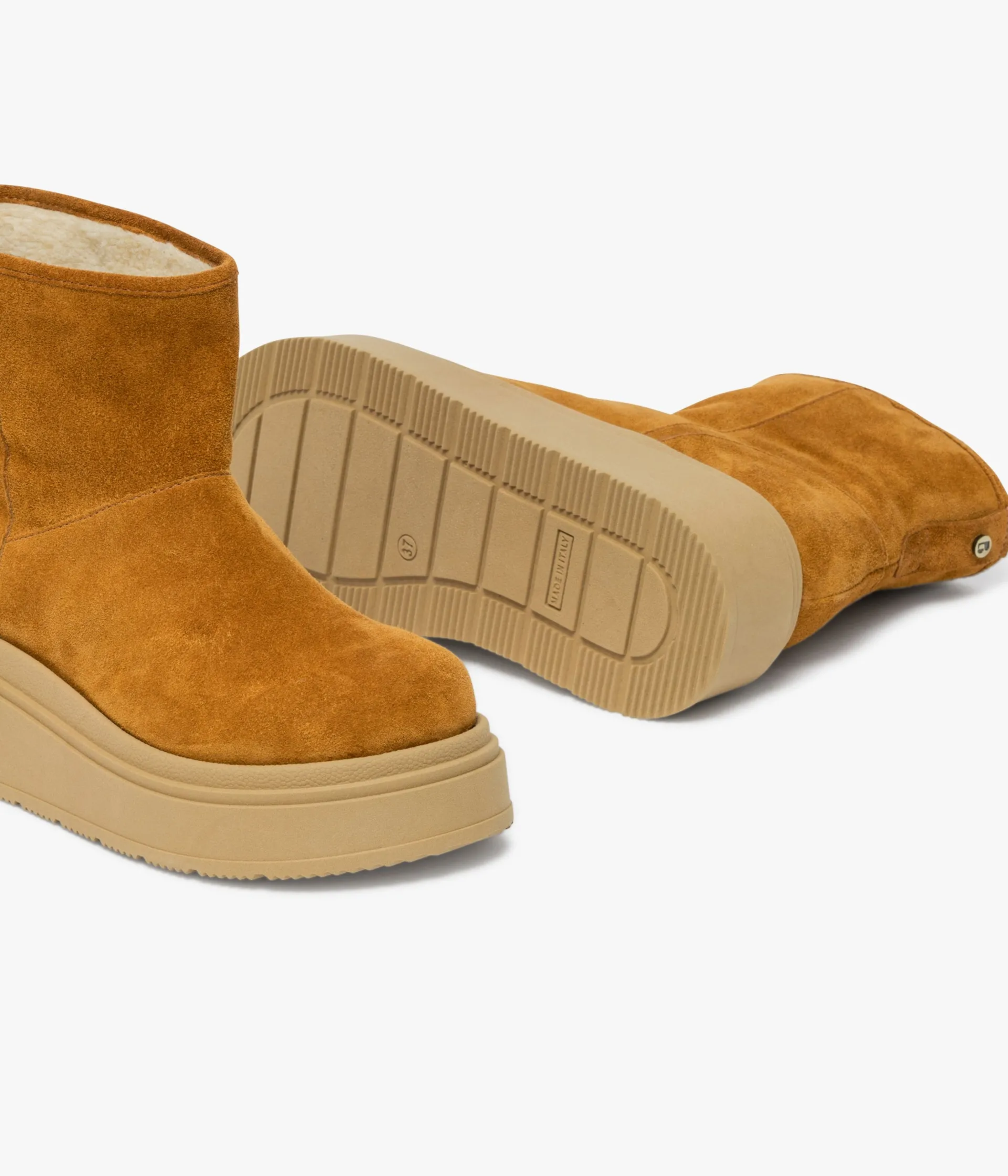 Discount BOOTS SHIRLEY COGNAC Femme Boots & Bottines