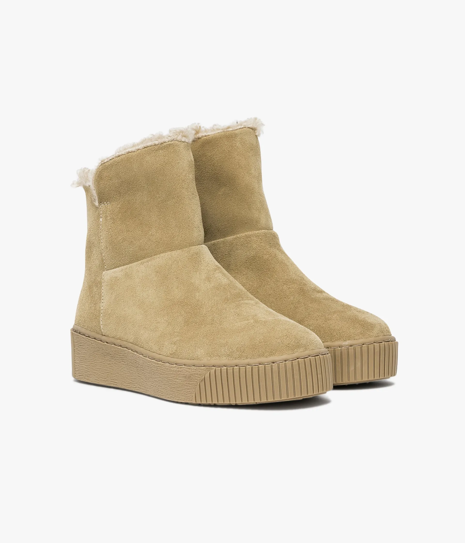 Sale BOOTS SOKA BEIGE Femme Boots & Bottines