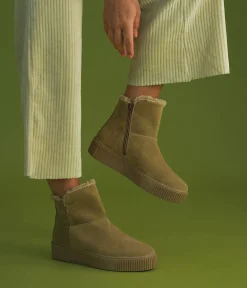 Sale BOOTS SOKA BEIGE Femme Boots & Bottines