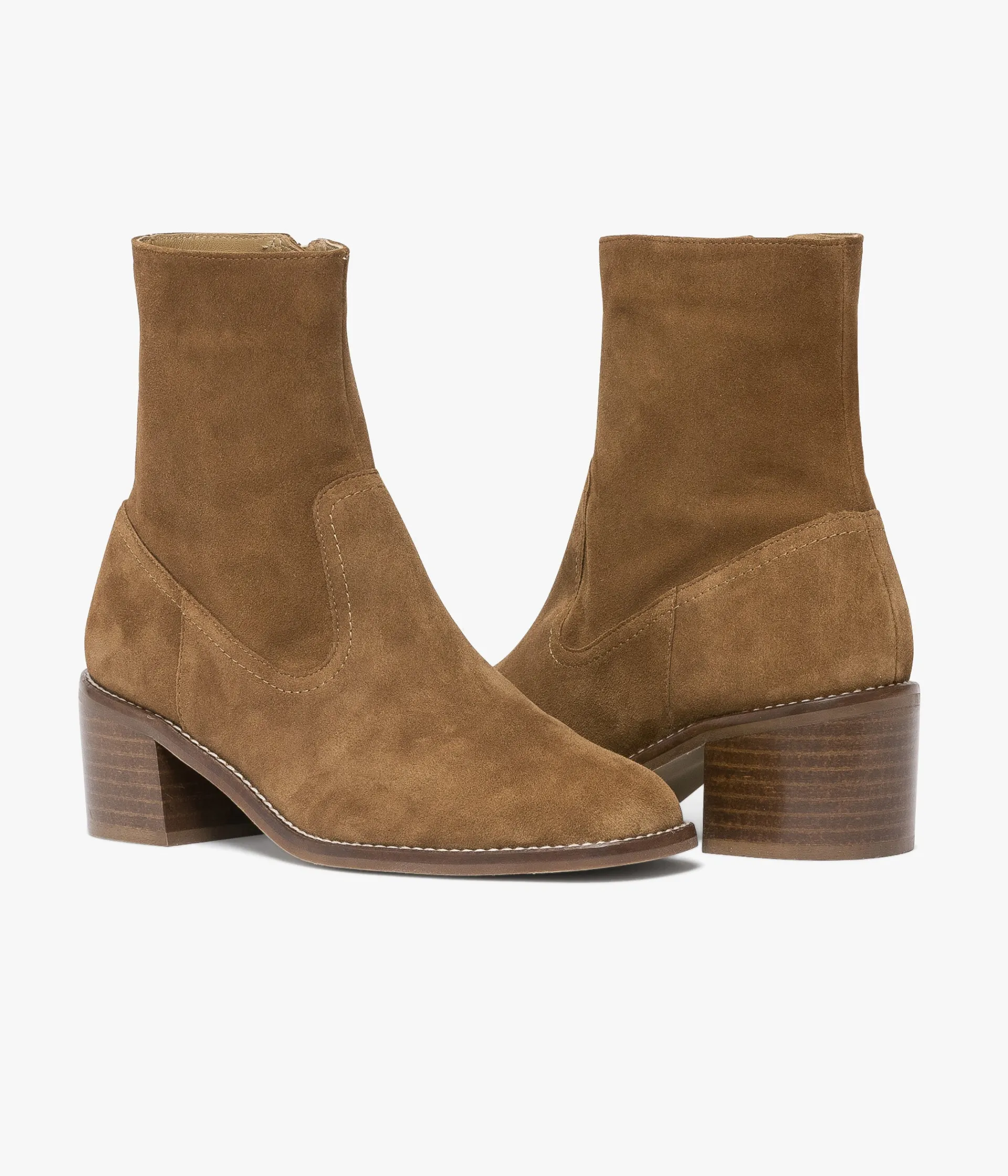 New BOOTS TALMA COGNAC Femme Boots & Bottines