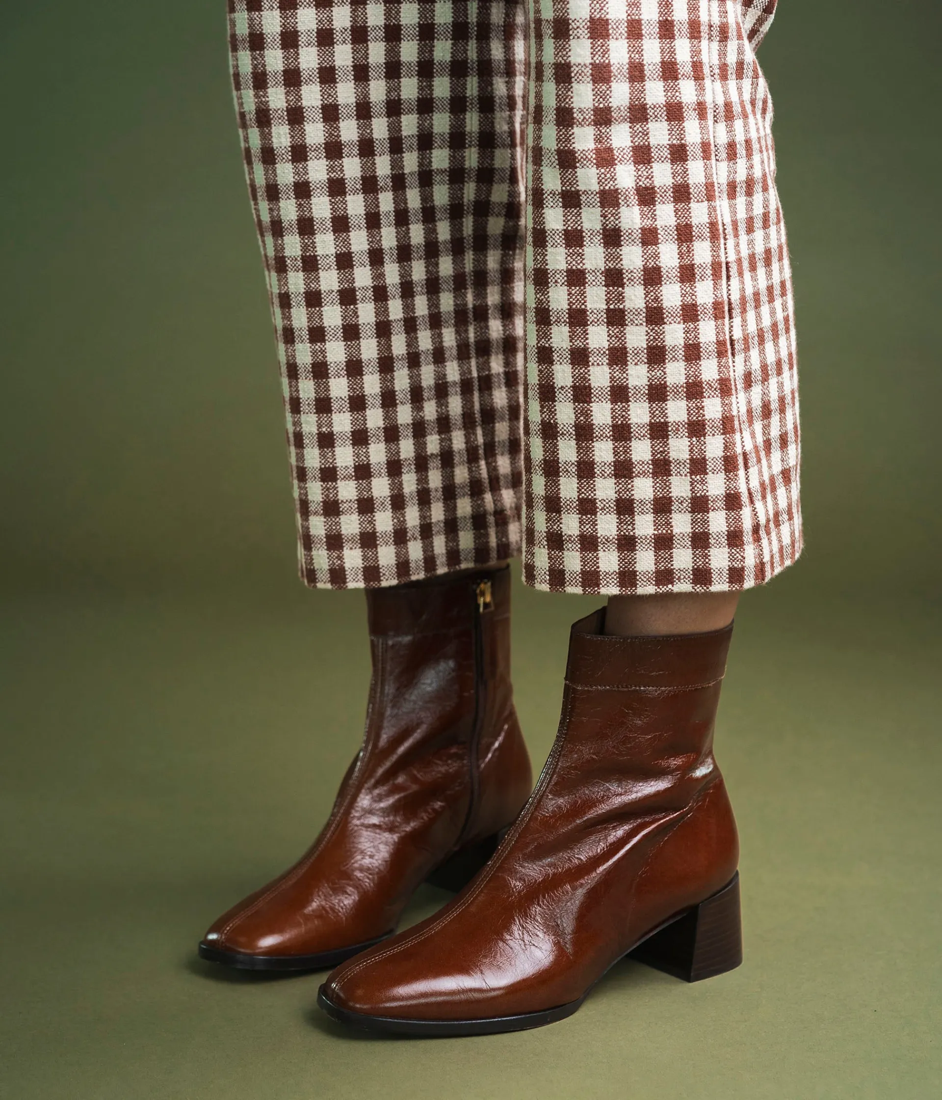 New BOOTS TAMARA COGNAC Femme Boots & Bottines