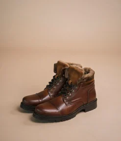 Sale BOOTS TIBERE COGNAC Homme Boots