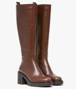 BOTTE FELIX COGNAC Femme Bottes