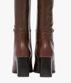 Outlet BOTTE FLORA COGNAC Femme Bottes