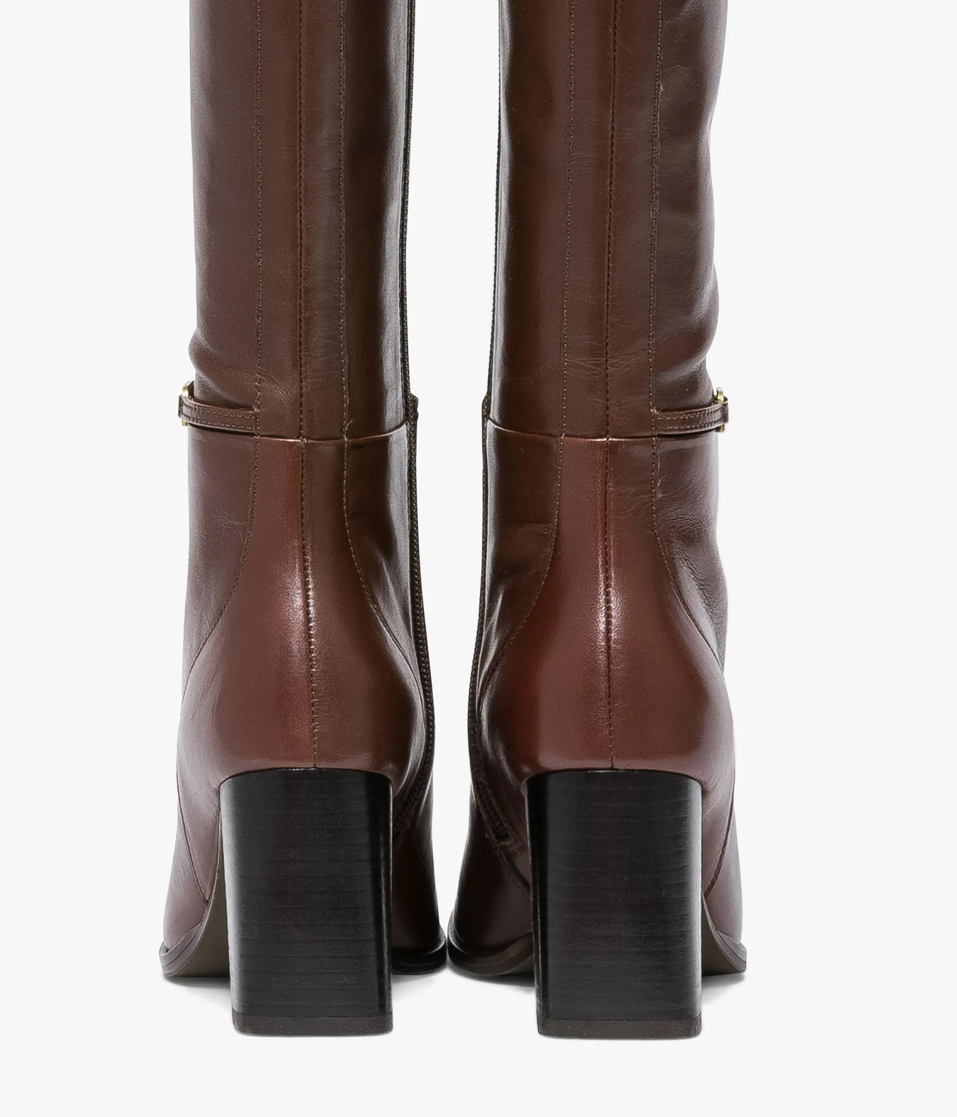Outlet BOTTE FLORA COGNAC Femme Bottes