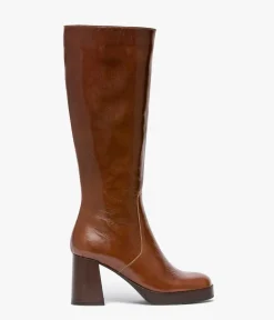 Clearance BOTTE FLORENCE COGNAC Femme Bottes