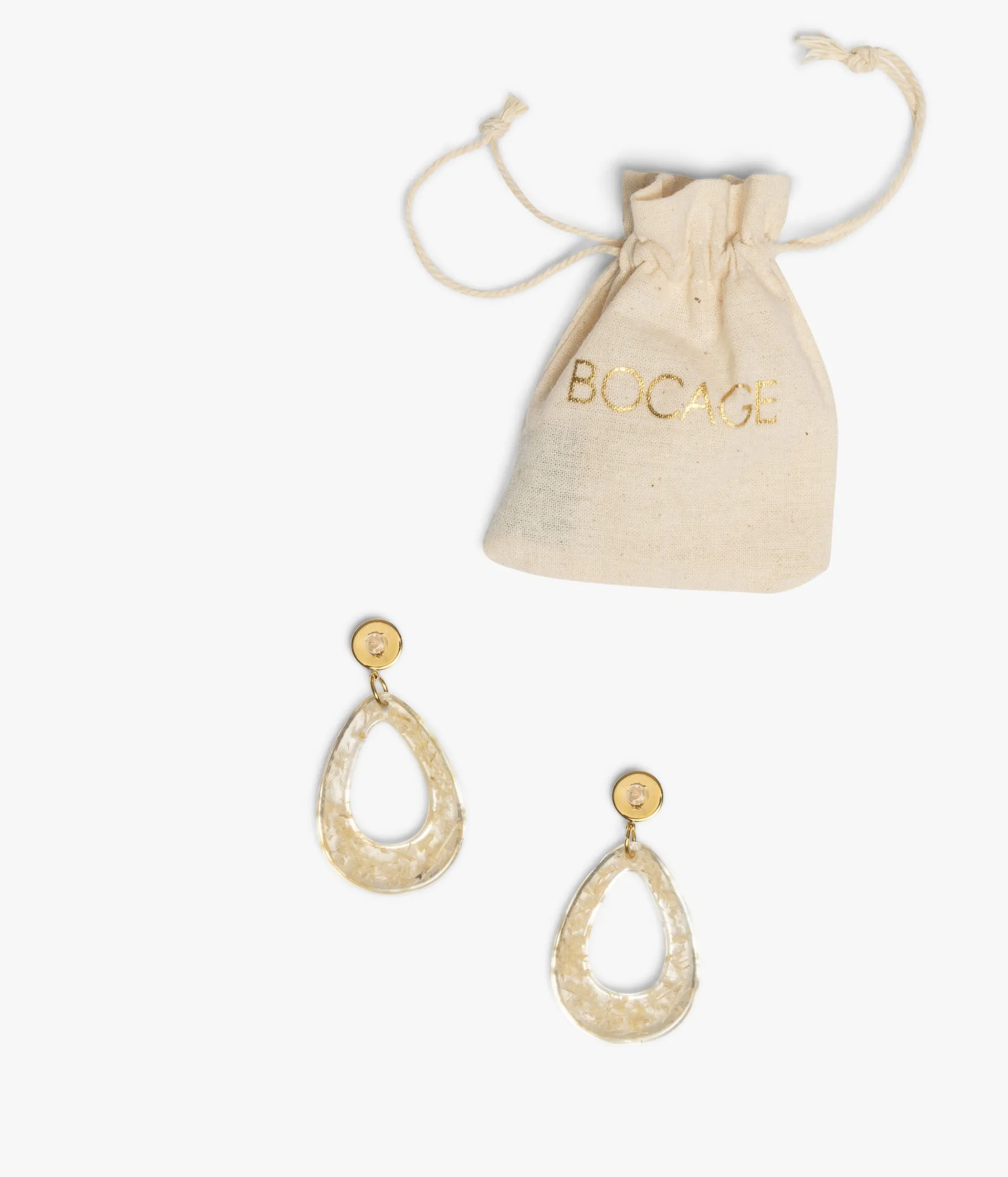 Online BOUCLES D'OREILLES ABASSIA TRANSLUCIDE Femme Bijoux