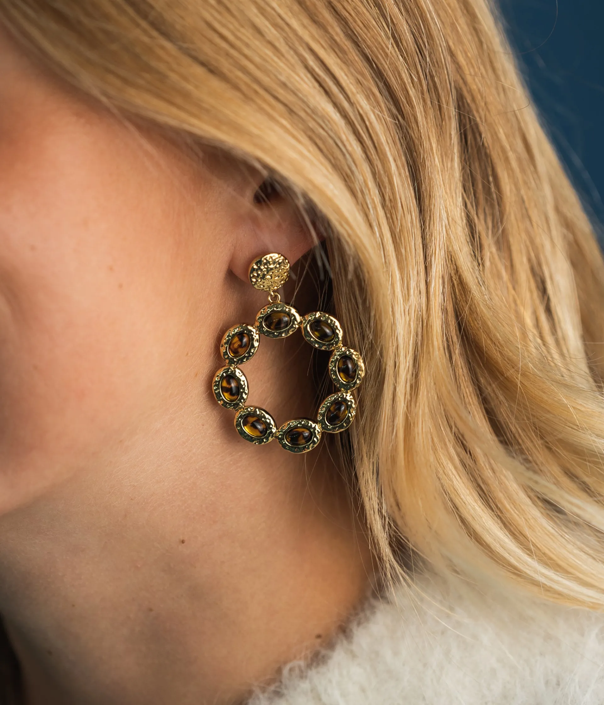 New BOUCLES D'OREILLES ANDREE Femme Bijoux