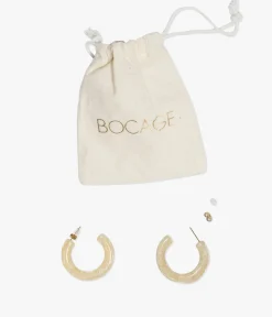 BOUCLES D'OREILLES ANNEFLEUR TRANSPARENT Femme Bijoux