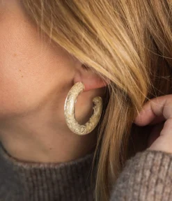 BOUCLES D'OREILLES ANNEFLEUR TRANSPARENT Femme Bijoux