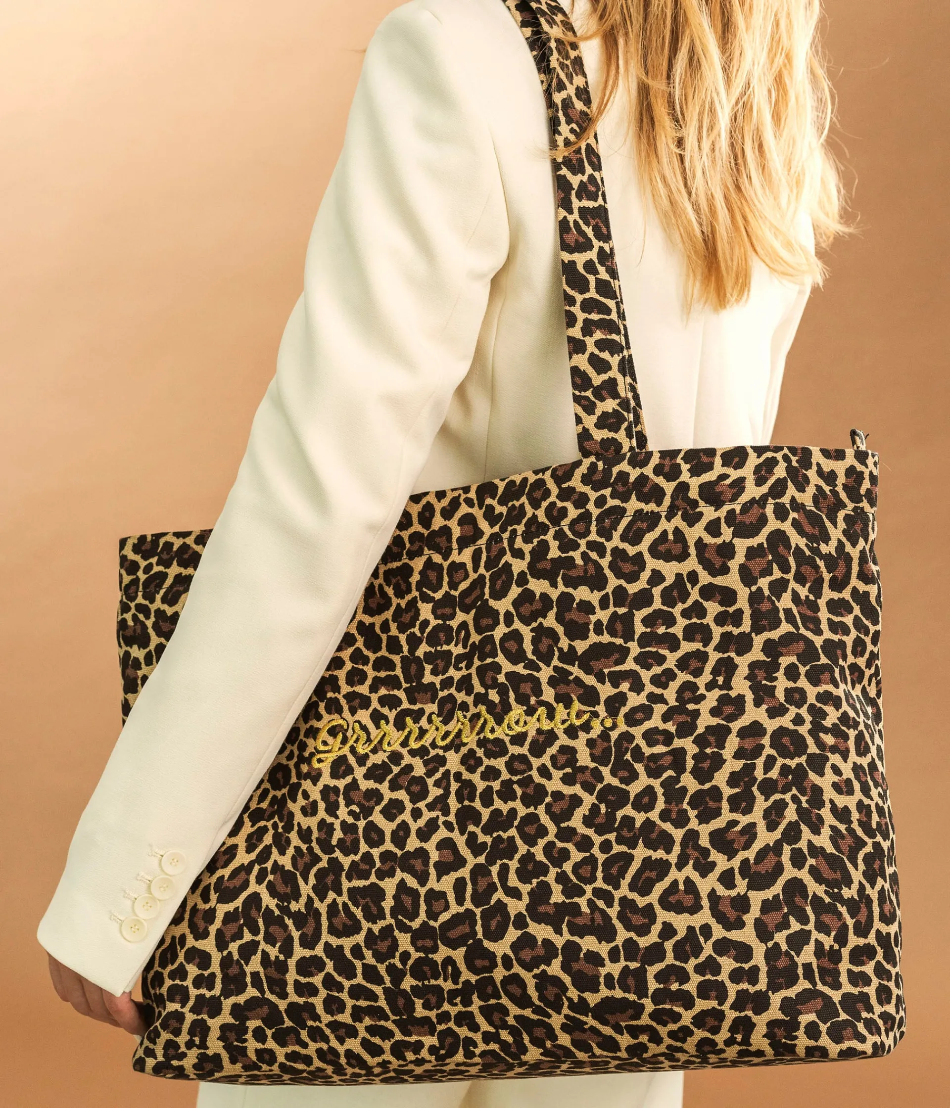 CABAS COUCOU LEOPARD Femme Sacs À Bandoulière