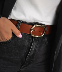 CEINTURE SUZETTE COGNAC Femme Ceintures