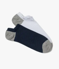 CHAUSSETTES NASHORT MARINE ET BLANC Homme Chaussettes