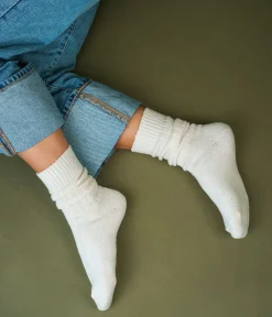 Hot CHAUSSETTES NATURAL Femme Chaussettes