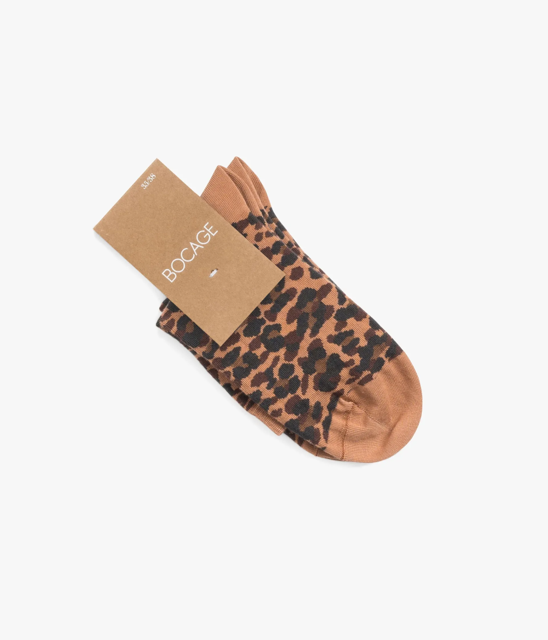 Clearance CHAUSSETTES NINALOU LEOPARD Femme Chaussettes