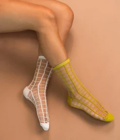 New CHAUSSETTES NIRINA VERT ET Femme Chaussettes