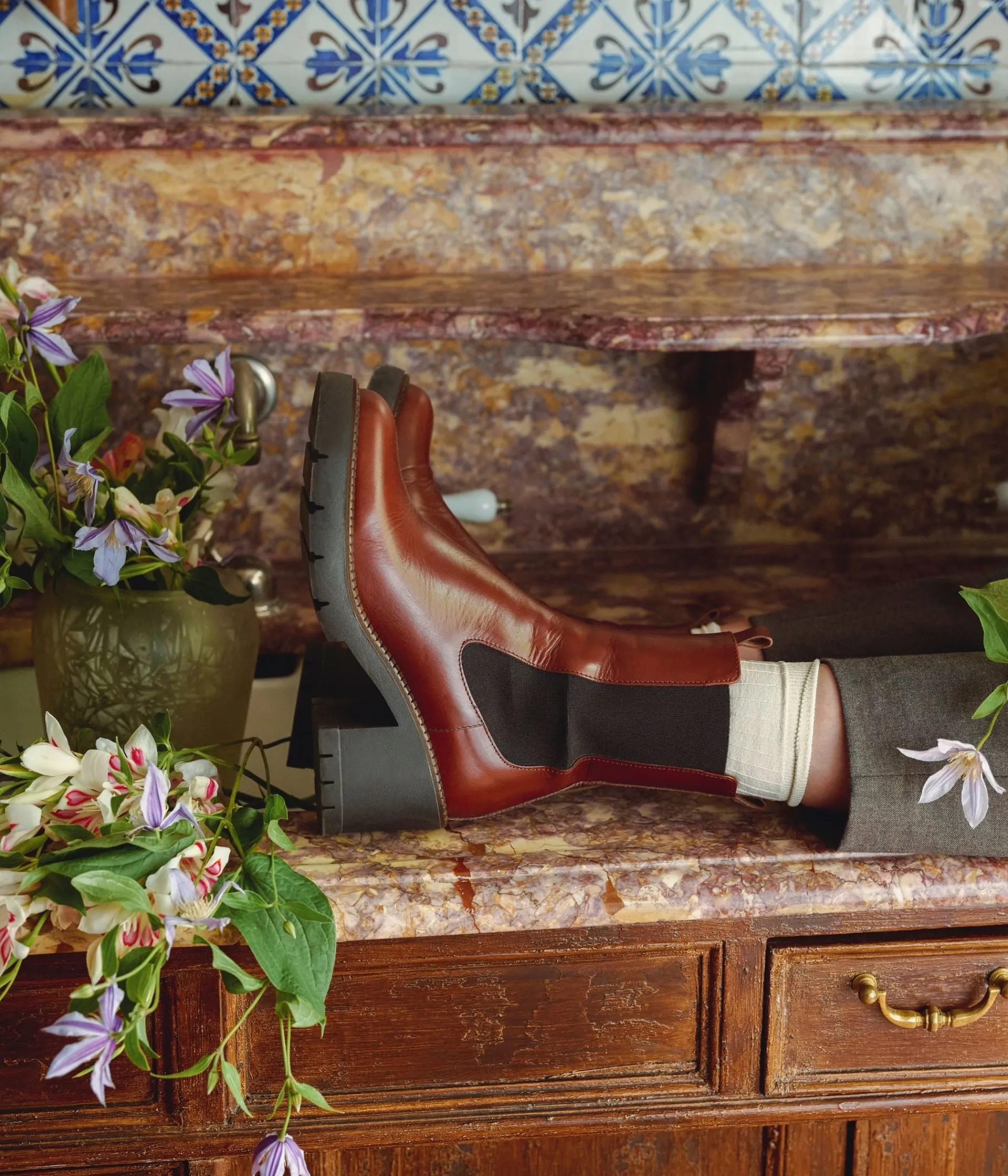 Online CHELSEA BOOTS ESTELLE Femme Boots & Bottines