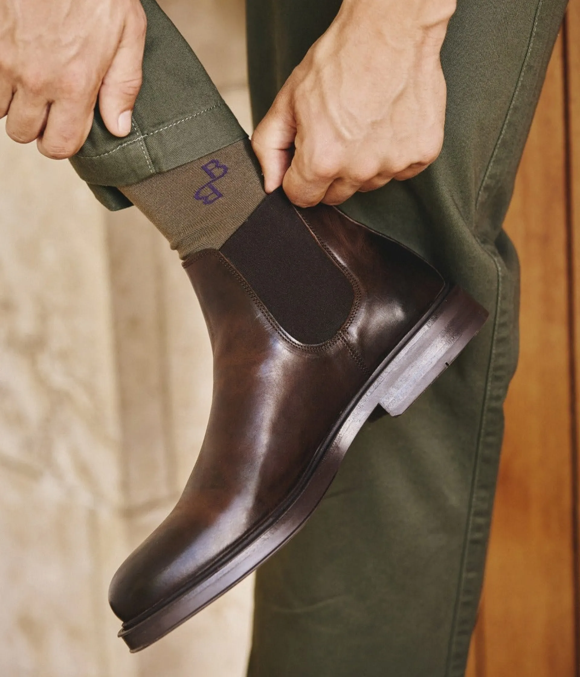 Online CHELSEA BOOTS ISIDORE CAFE Homme Chelsea Boots|Boots