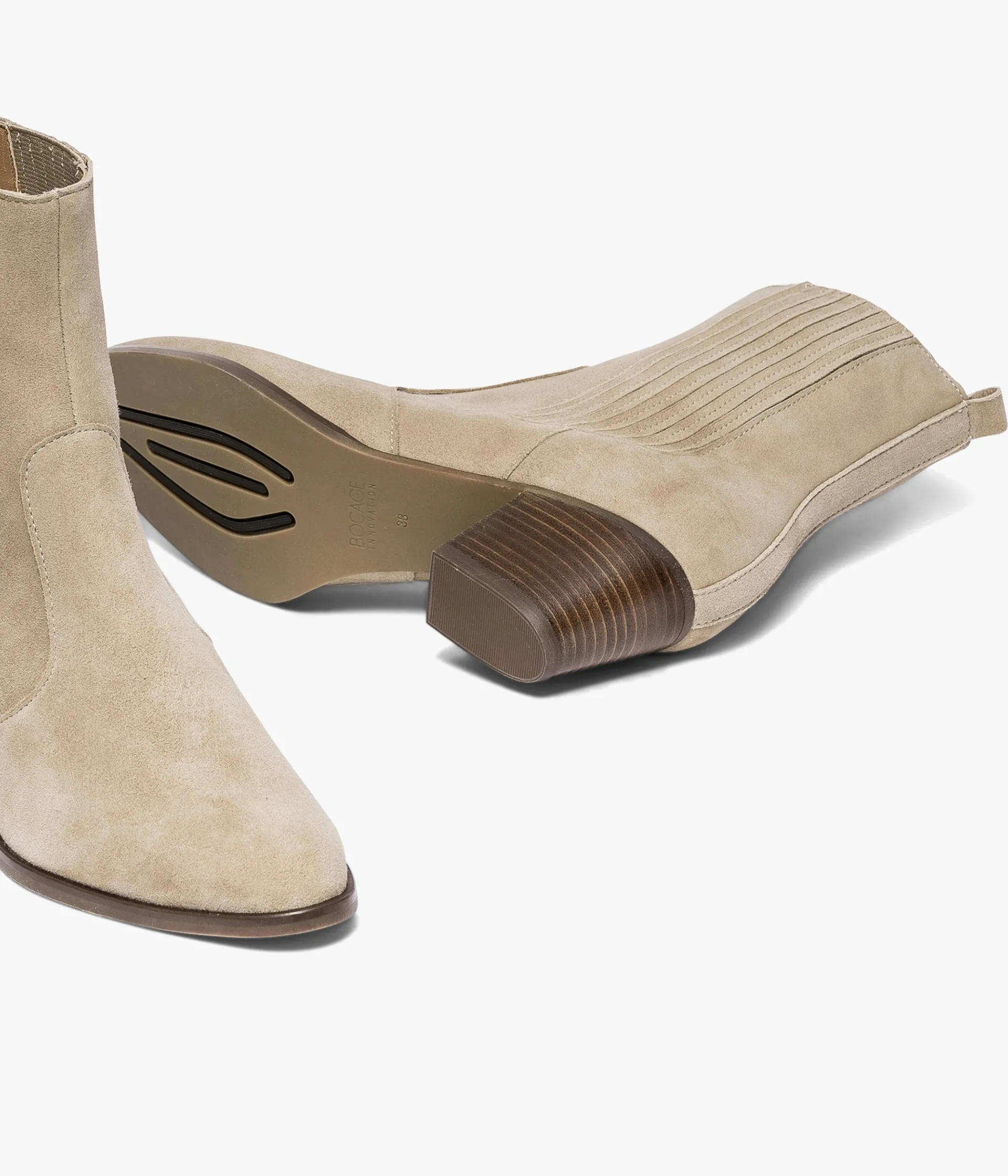 Clearance CHELSEA BOOTS MIMI SABLE Femme Boots & Bottines