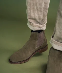 Online CHELSEA BOOTS QUENTIN KAKI Homme Chelsea Boots|Boots