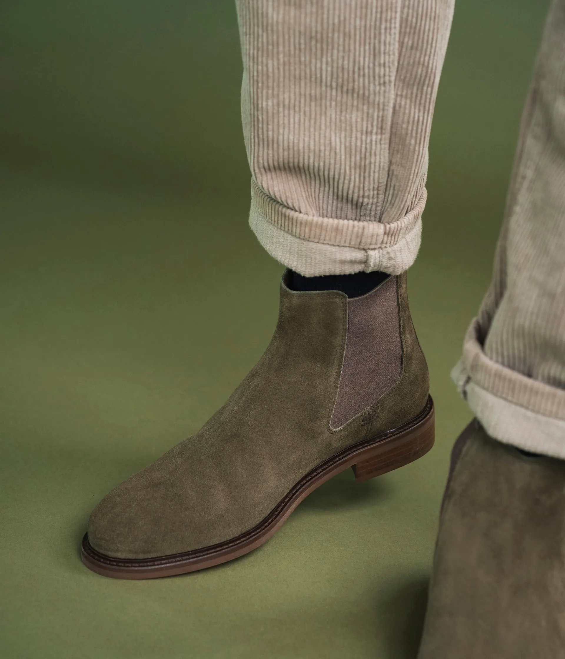 Online CHELSEA BOOTS QUENTIN KAKI Homme Chelsea Boots|Boots