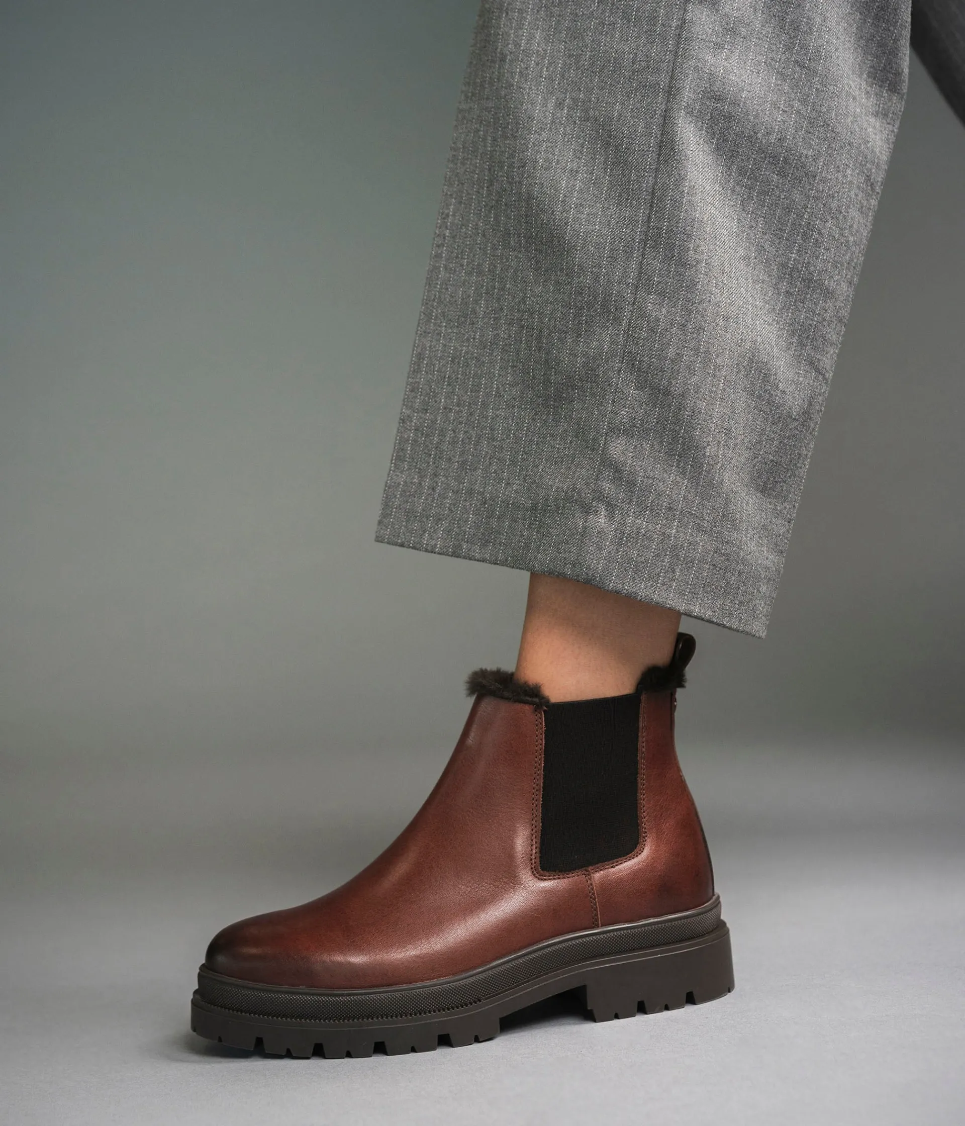 Discount CHELSEA BOOTS SACHEL COGNAC Femme Boots & Bottines