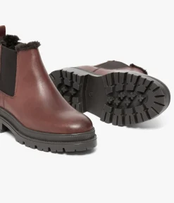 Discount CHELSEA BOOTS SACHEL COGNAC Femme Boots & Bottines