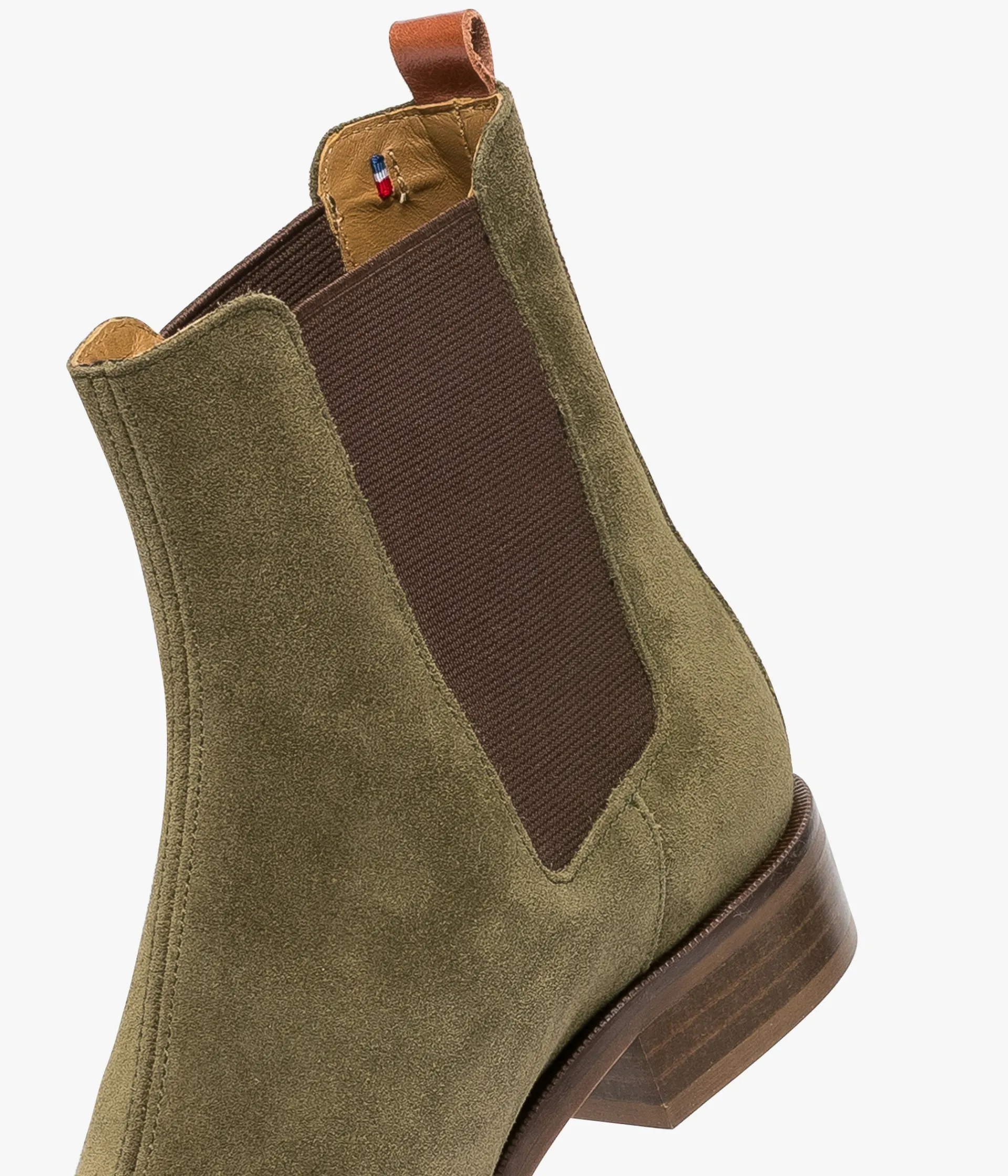 Best CHELSEA BOOTS SANTIA KAKI Femme Boots & Bottines