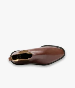 CHELSEA BOOTS SHELBY COGNAC Femme Boots & Bottines