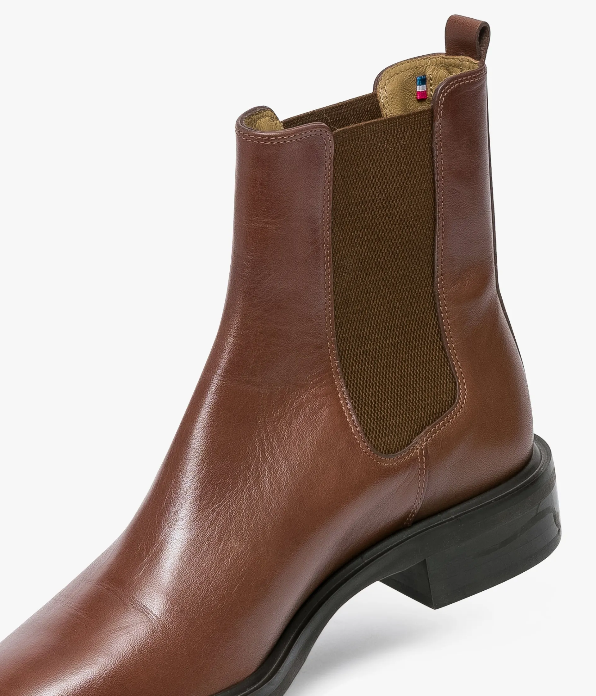 CHELSEA BOOTS SHELBY COGNAC Femme Boots & Bottines