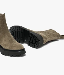 Sale CHELSEA BOOTS SUZI TAUPE Femme Boots & Bottines