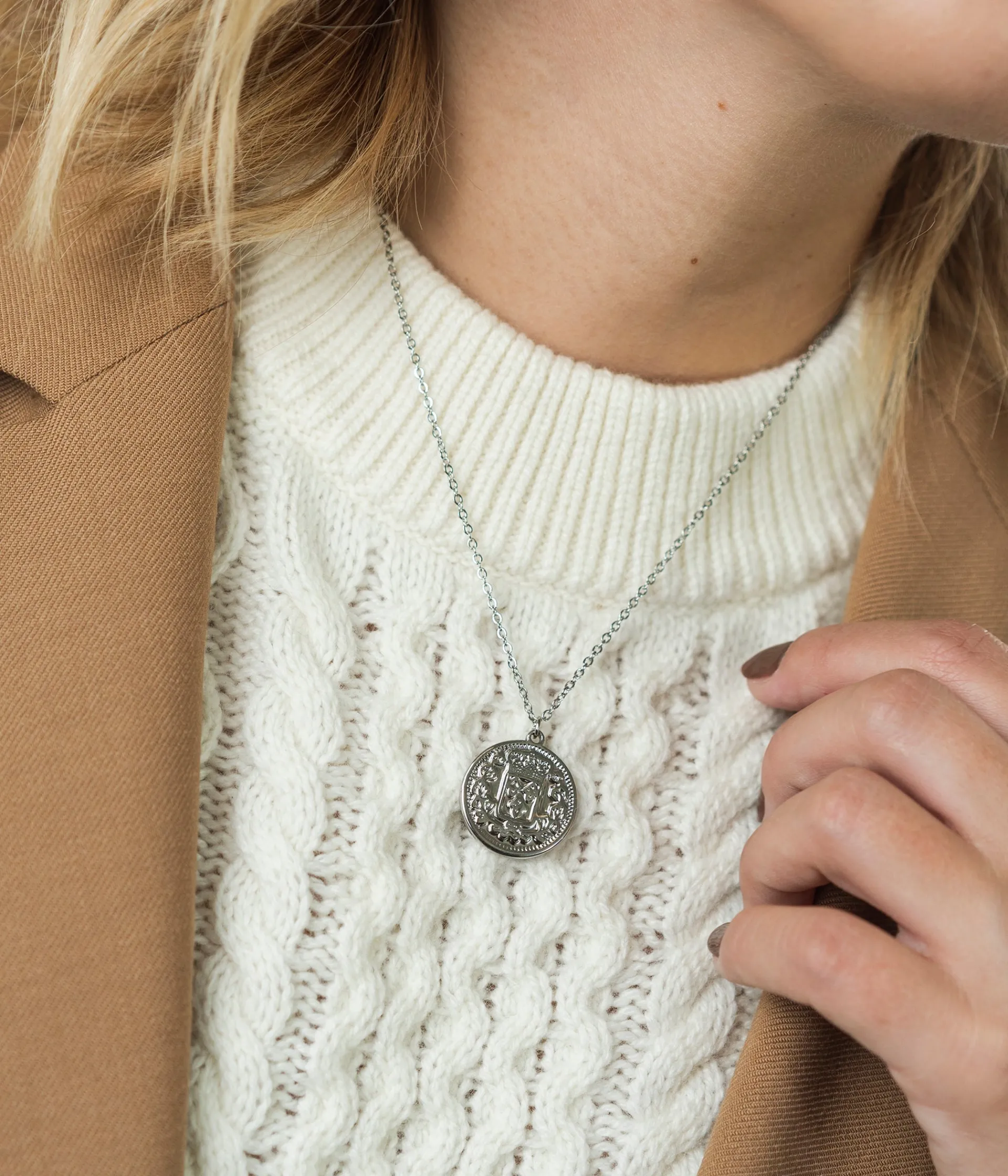 New COLLIER AZIZA Femme Bijoux