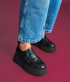 Hot DERBY CAMBRIDGE Femme Mocassins|Derbies