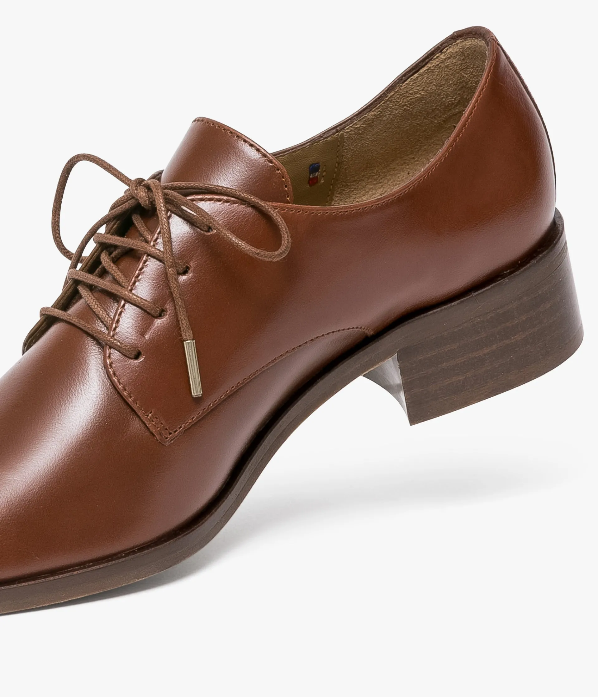 Best DERBY CHRISTEL COGNAC Femme Mocassins|Derbies