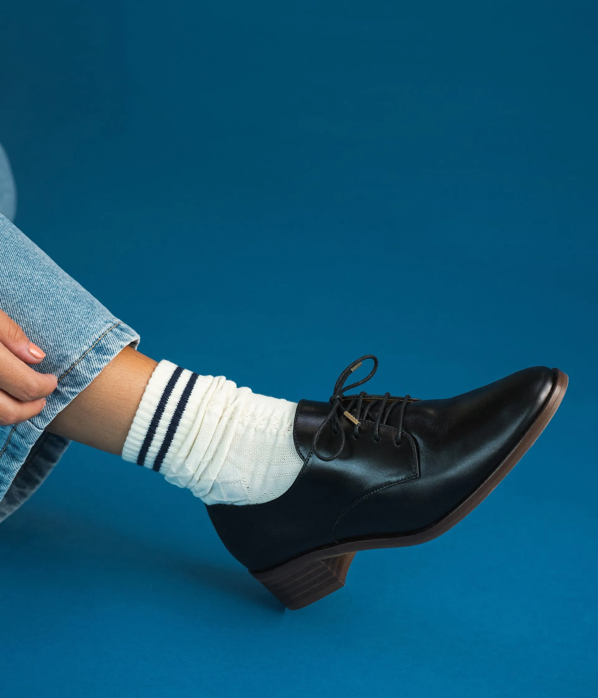 New DERBY CHRISTEL Femme Mocassins|Derbies