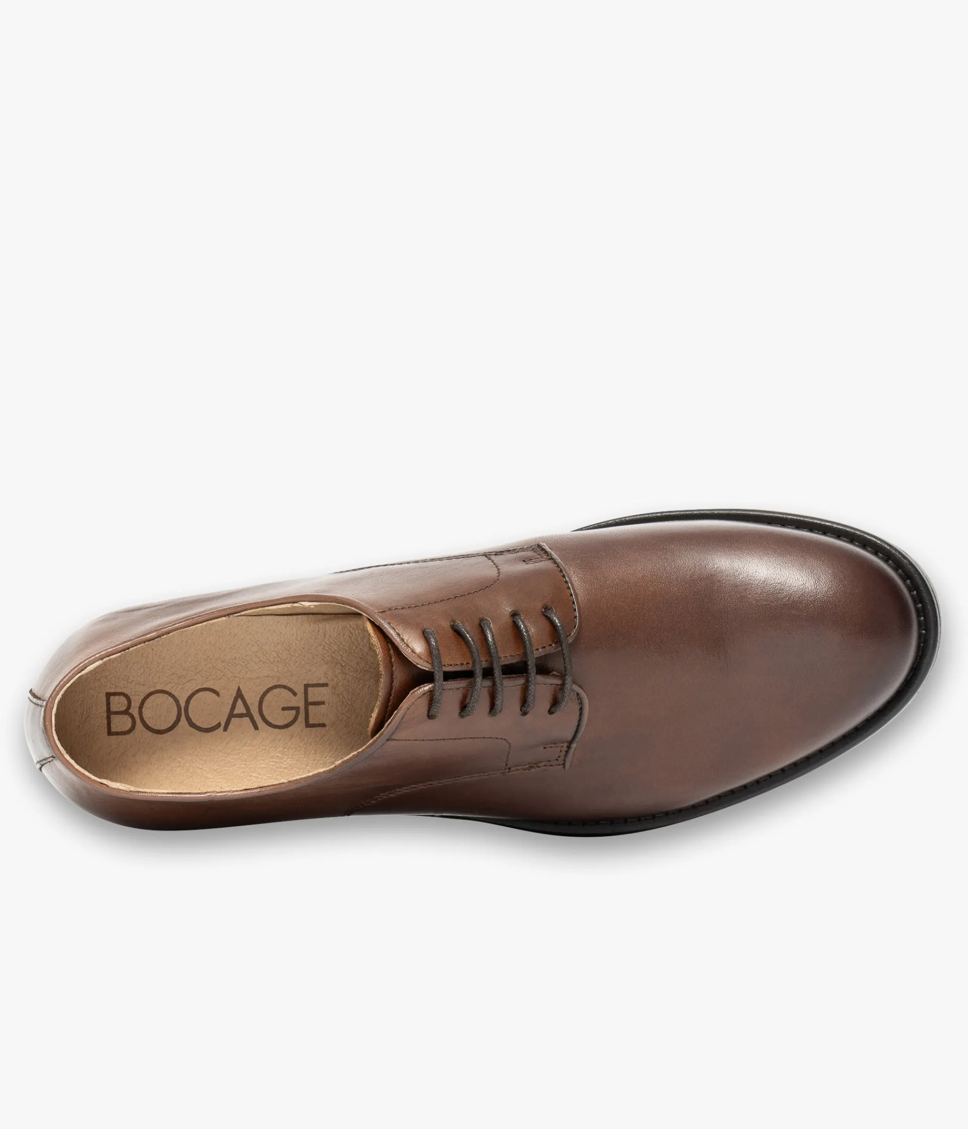 New DERBY FELIX COGNAC Homme Derbies Détente