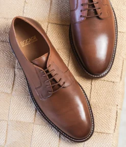 DERBY GILL COGNAC Homme Derbies Détente