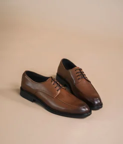 Discount DERBY JONAS COGNAC Homme Chaussures De Ville