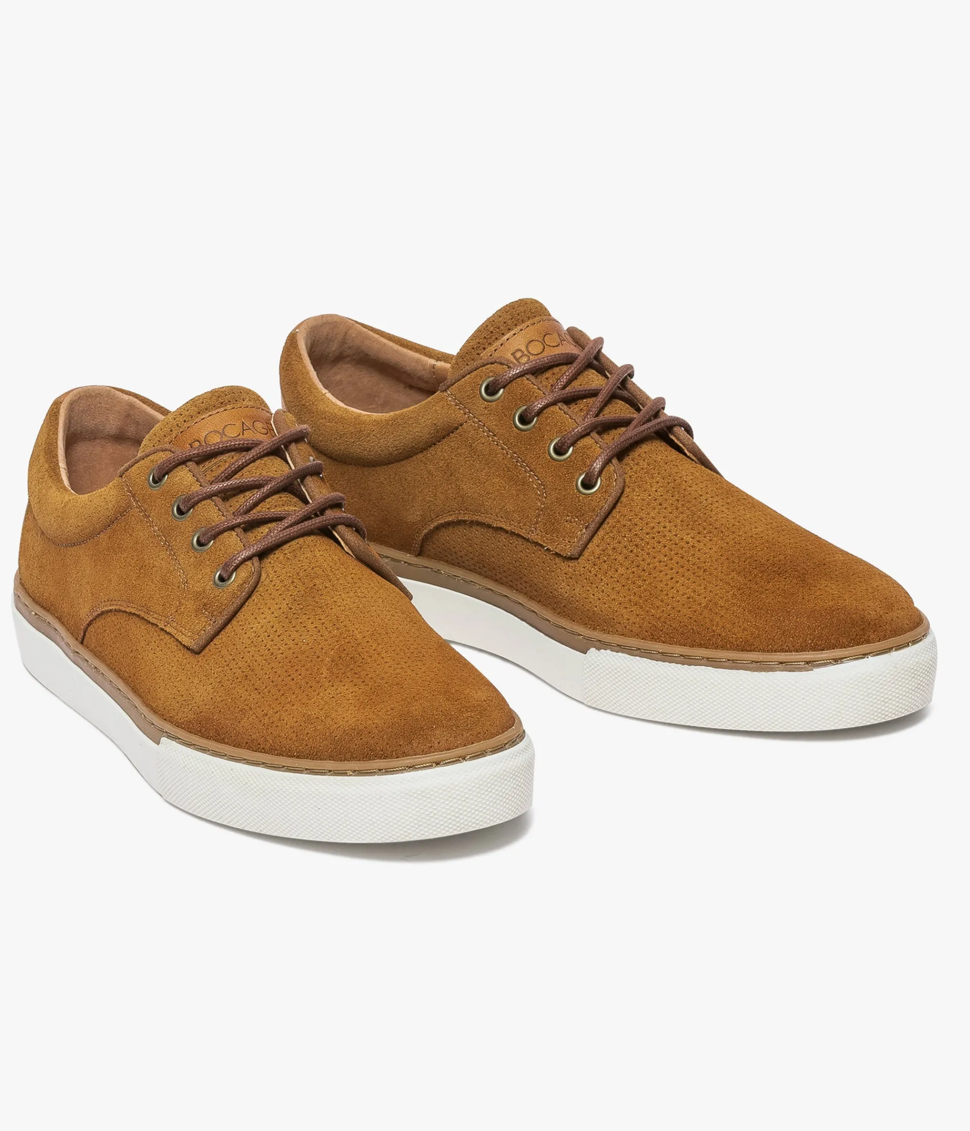DERBY KADY COGNAC Homme Baskets