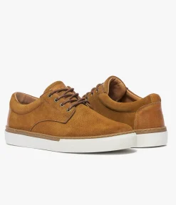 DERBY KADY COGNAC Homme Baskets