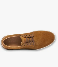 DERBY KADY COGNAC Homme Baskets