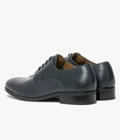 DERBY LEONARDO MARINE Homme Chaussures De Ville